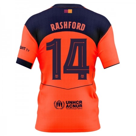 Nogometni Dres FC Barcelona Rashford 14 Treći 2025-26 Nogometni Dres FC Barcelona Rashford 14 Treći 2025-26